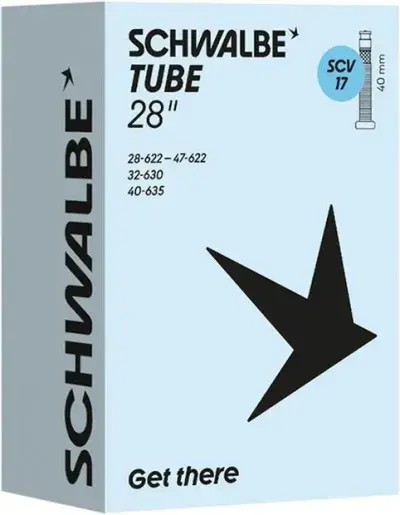 Schwalbe SCV17 Schlauch 28 Zoll - 40 mm Schwarz Modell 2026