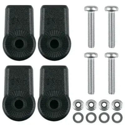 SKS GERMANY Infinity Universal Gelenke Set (4 Stk.) Schwarz Modell 2027