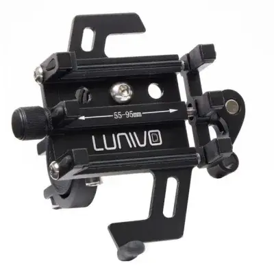Lunivo Handy Halterung EVO Aluminium Schwarz Modell 2026