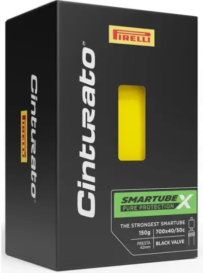 Pirelli Cinturato SmarTube X Gravel Schlauch Presta - 60 mm Gelb Modell 2026