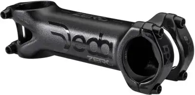 DEDA Zero2 Aluminium Rennrad Vorbau 1 1/8""/31,7mm/-7° Schwarz Modell 2025