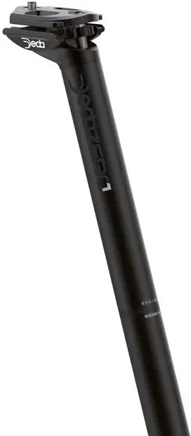 DEDA Zero1 Aluminium Sattelstütze, Offset 20mm Schwarz Modell 2025