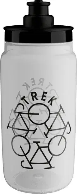 Trek Fly Trinkflasche Trio Bike - 550ml Transparent Modell 2025