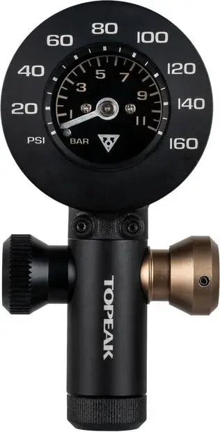 Topeak AirBooster G+ CO2 Fahrradpumpe Schwarz Modell 2026