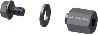 Qeridoo Polygonadapter - 10x1 Schwarz Modell 2025