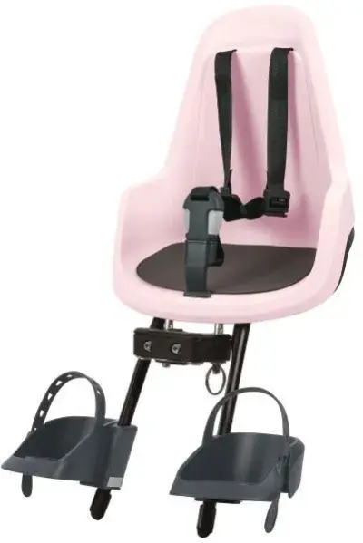 Bobike GO Mini Kindersitz - Rahmenmontage vorn Grau Modell 2026