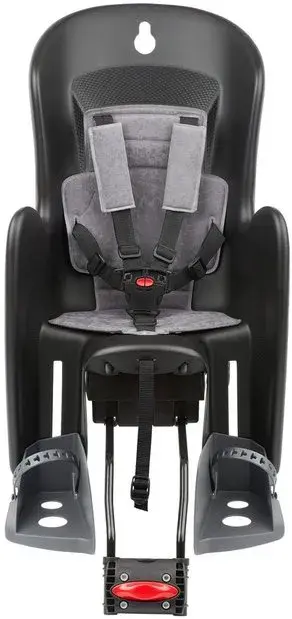 POLISPORT Bilby RS Kindersitz - Rahmenmontage Grau Modell 2025