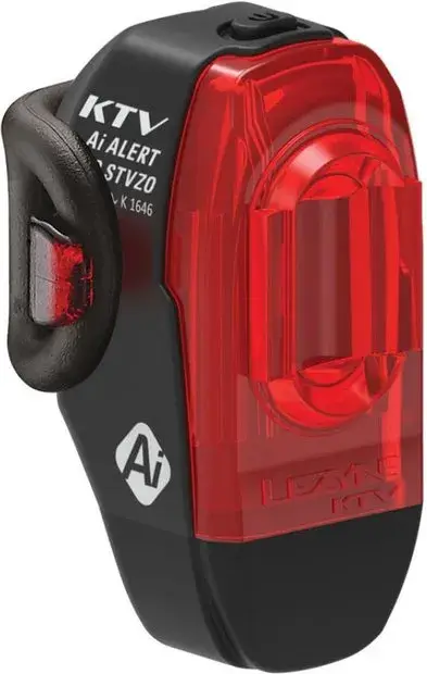 Lezyne KTV Pro II Ai Alert Akku Rücklicht StVZO Schwarz Modell 2026
