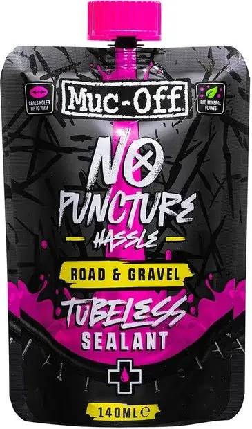 Muc-Off Road & Gravel Tubeless Sealant 140ml Pink Modell 2026