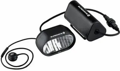 Supernova B54 Pro Akku-Scheinwerfer Set StVZO Schwarz Modell 2024