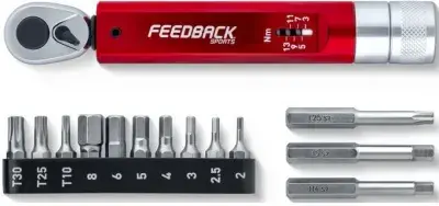 Feedback Sports Drehmomentschlüssel 2-14 Nm Silber Modell 2025