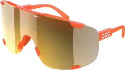 POC Devour WF - Fluo. Orange Translucent/Clarity Road/Gold Modell 2025