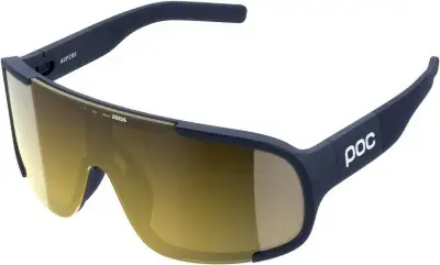POC Aspire WF apatite navy - Clarity road/Partly sunny gold Blau Modell 2026