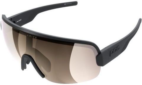 POC Aim uranium black - Clarity road/Sunny silver Schwarz Modell 2026