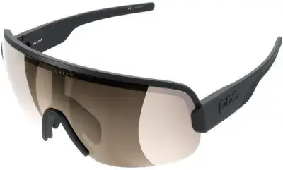 POC Aim uranium black - Clarity road/Sunny silver Schwarz Modell 2026