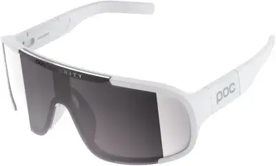 POC Aspire hydrogen white - Clarity road/Sunny silver Weiß Modell 2026