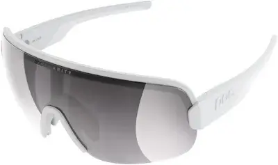 POC Aim hydrogen white - Clarity road/Sunny silver Weiß Modell 2026