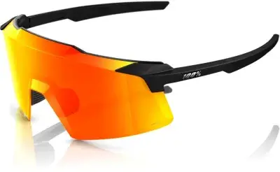 100 Percent Aerocraft Soft Tact Black - HiPER Multilayer Mirror Lens Schwarz Modell 2025