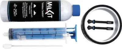 MILKIT Tubeless Conversion Kit, Felgenband - 32 mm Schwarz Modell 2024