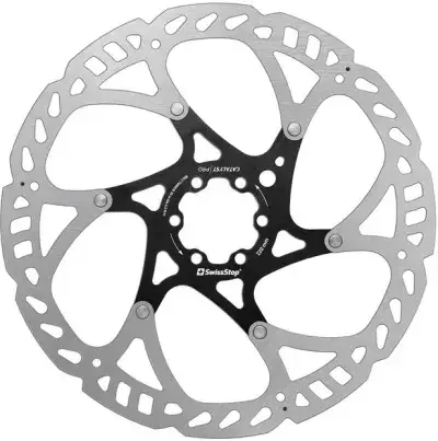 SWISSSTOP Bremsscheibe Catalyst Pro 6-Loch 220 mm Silber Modell 2024