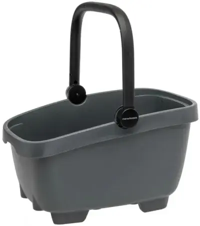 New Looxs Gepäckträgerkorb Clipper Racktime Grau Modell 2026