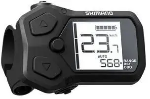 Shimano Informationsdisplay / Schalteinheit STEPS SC-EN500 Schwarz Modell 2027