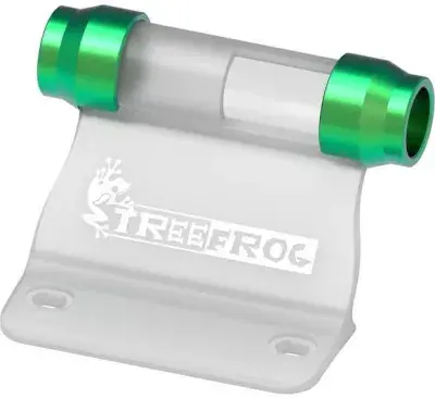 TREEFROG Stopfen Set für Universal Gabelhalterung 20x110 mm Grün Modell 2024