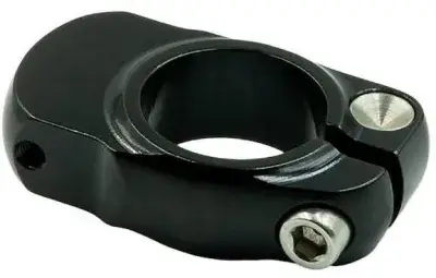 Old Man Mountain Sattelstützklemme 27,2 mm mit Gepäckträgeradapter Schwarz Modell 2025