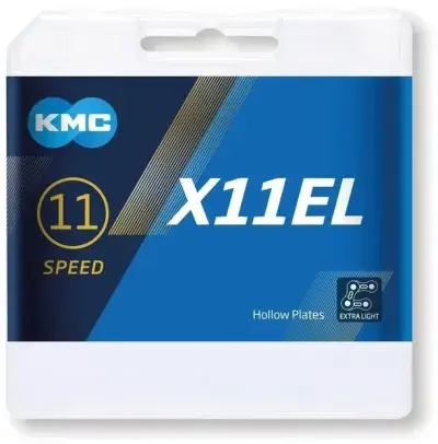 KMC Kette X11EL Black Tech 11-fach, 118 Glieder Schwarz Modell 2024