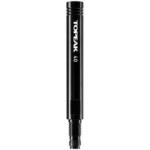 Topeak Ventilverlängerung Presta Valve Extender, 2er Set - 40mm Schwarz Modell 2026