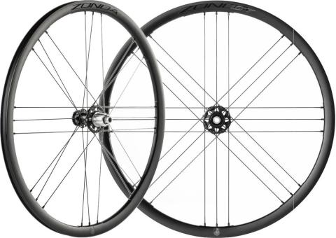 Campagnolo Zonda GT Disc 28"" Gravel Laufradsatz 2WF, Campa N3W 13-fach Schwarz Modell 2024