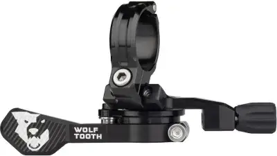 Wolftooth ReMote Pro Hebel für Vario Sattelstützen, Schelle Schwarz Modell 2026