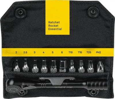Topeak Ratchet Rocket Essential Feinzahnratsche Schwarz Modell 2026