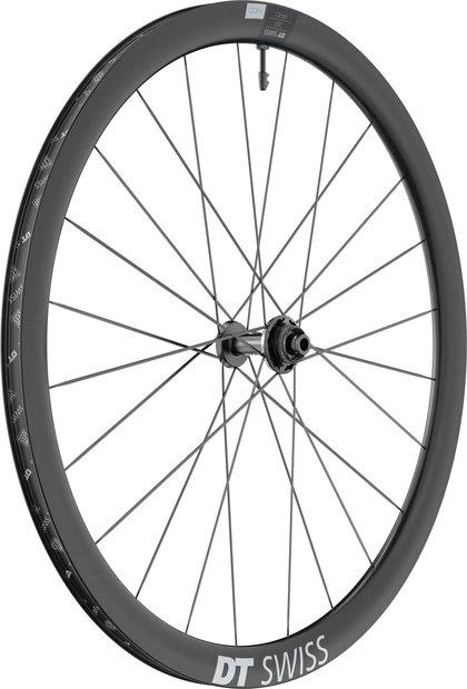 DT Swiss ARC 1400 Dicut 38 DB 28""- Carbon Vorderrad Schwarz Modell 2024