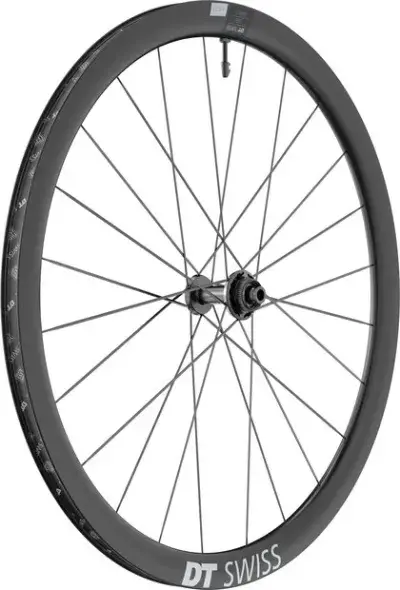 DT Swiss ARC 1400 Dicut 38 DB 28""- Carbon Vorderrad Schwarz Modell 2024