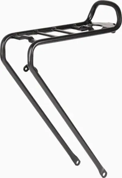 AtranVelo Vorderrad Gepäckträger Granny Front Schwarz Modell 2026