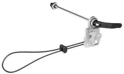 Thule Achskupplung ezHitch Plate mit Quick Release Skewer Silber Modell 2026