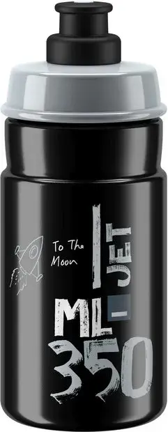 Elite Trinkflasche Jet - 350 ml Schwarz Modell 2026