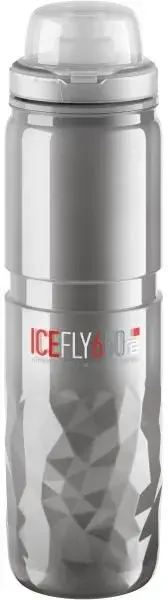 Elite Thermoflasche Ice Fly - 650 ml Transparent Modell 2026