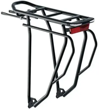 Racktime Gepäckträger Gleamit 2.0 Tour m. Rücklicht (AC) - 28/29 Zoll Schwarz Modell 2027