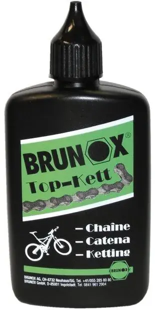 Brunox Top-Kett Kettenschmiermittel, Tropfflasche - 100ml Schwarz Modell 2026