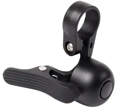 Lunivo Fahrradklingel E-Bike links Schwarz Modell 2026