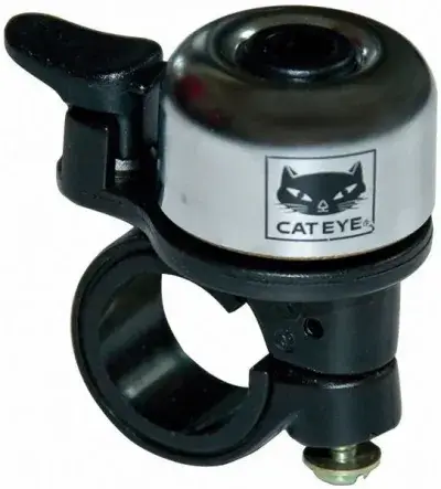 Cateye Klingel OH-1200 Brass Bell Messing Schwarz Modell 2027