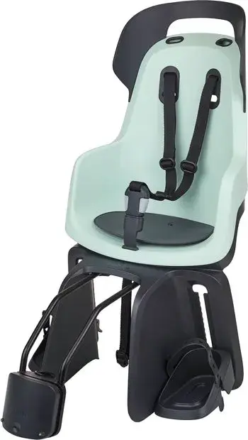 Bobike GO Kindersitz 1P-Bügel - Rahmenmontage hinten Türkis Modell 2026