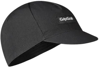 GRIPGRAB Classic Baumwoll-Radmütze Schwarz Modell 2026