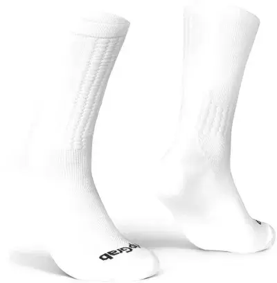 GRIPGRAB Fast Stream Aero Fahrradsocken Weiß Modell 2026