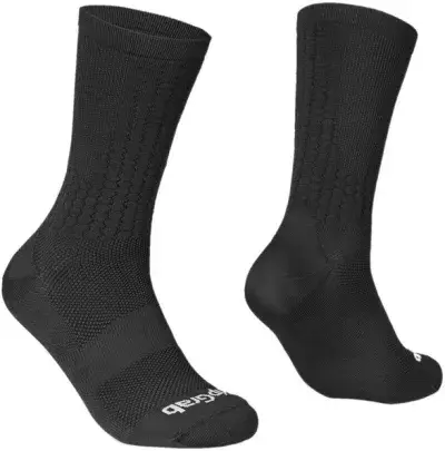 GRIPGRAB Fast Stream Aero Fahrradsocken Schwarz Modell 2026