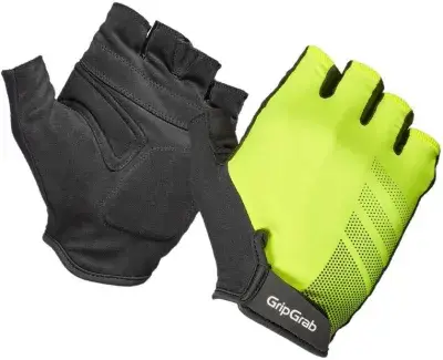GRIPGRAB Ride RC Lite gepolsterte Kurzfingerhandschuhe Gelb Modell 2026