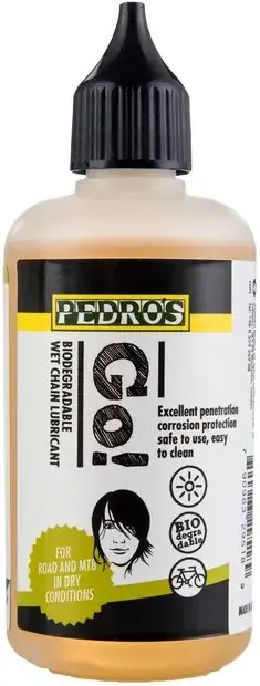 Pedros Kettenöl Go!, Tropfflasche - 100ml Orange Modell 2025