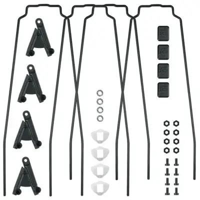 SKS GERMANY Bluemels Style 56 - Ersatzstreben Set Schwarz Modell 2027